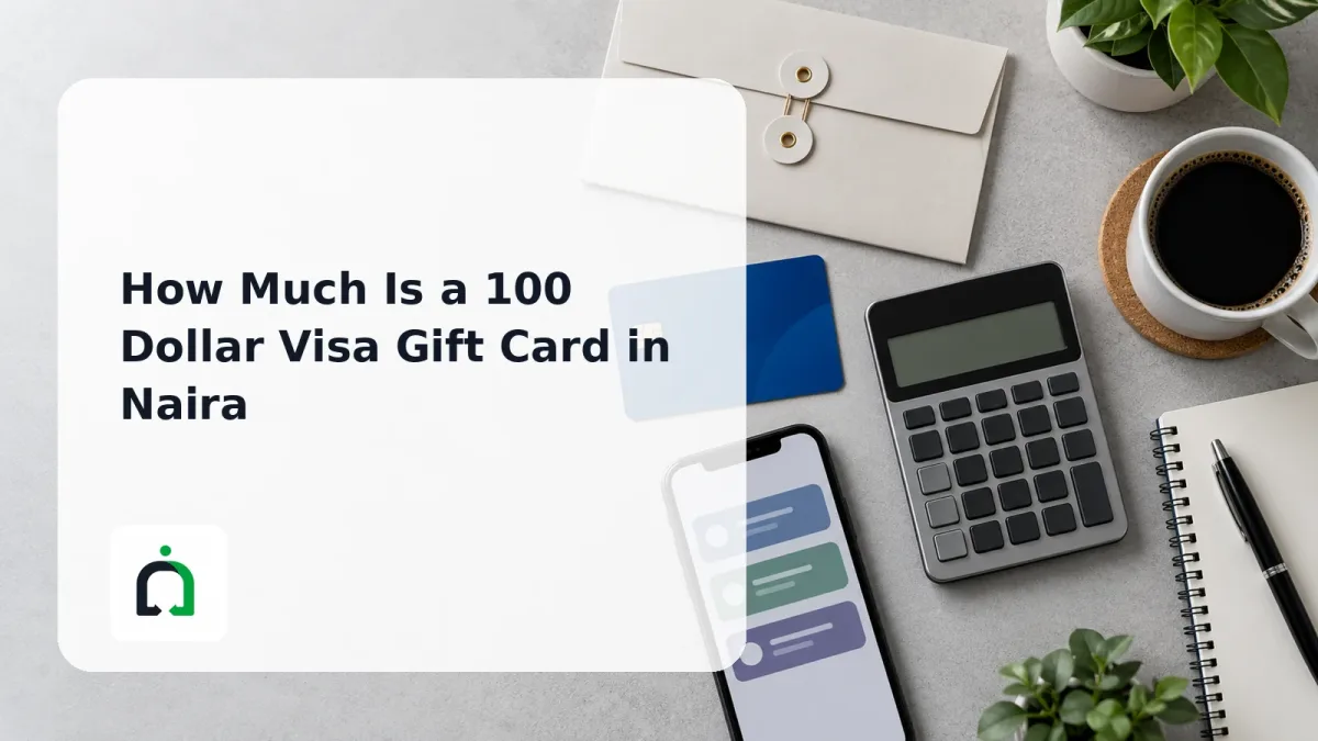 How Much Is a 100 Dollar Visa Gift Card in Naira