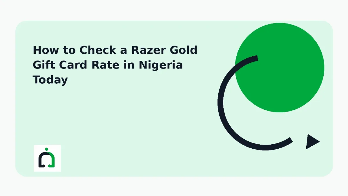 How to Check a Razer Gold Gift Card Rate in Nigeria Today