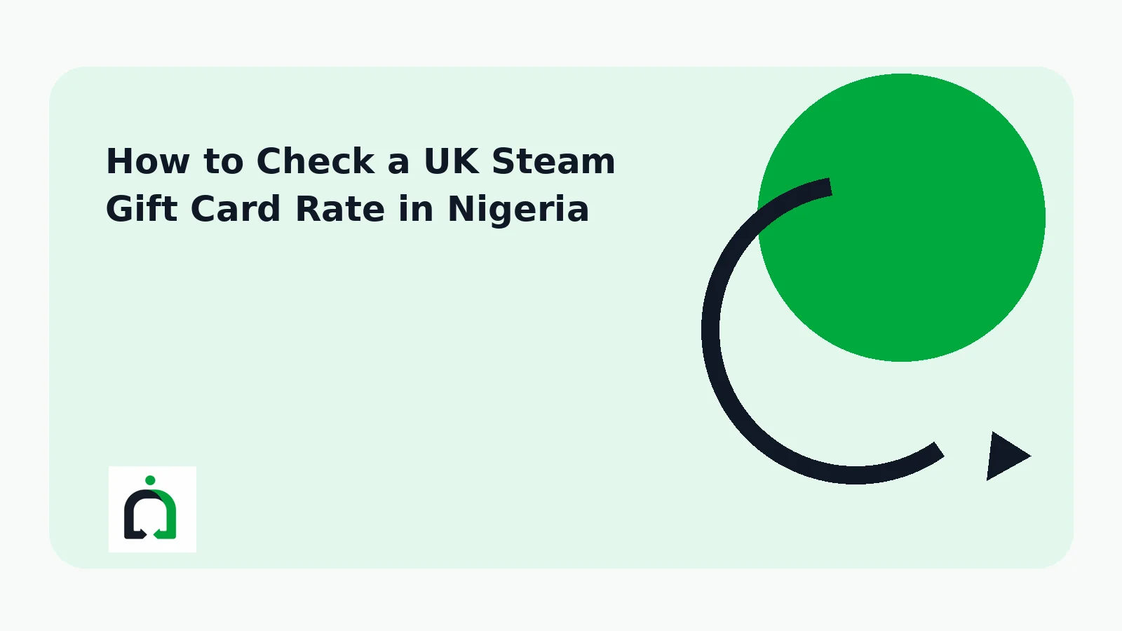 How to Check a UK Steam Gift Card Rate in Nigeria