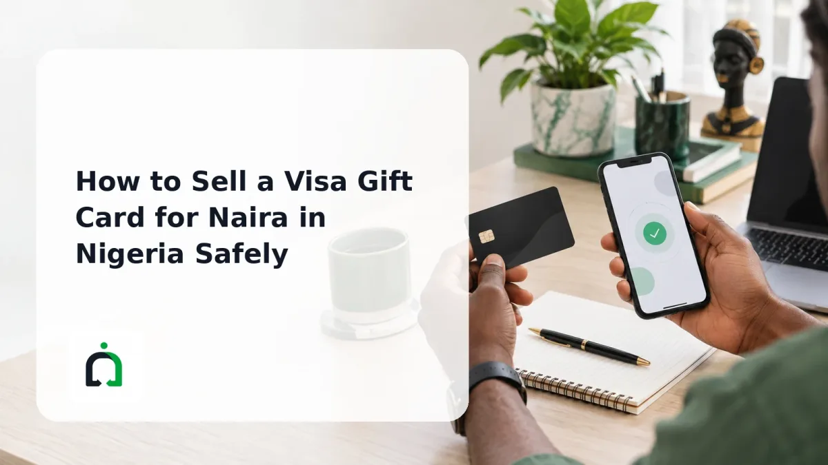 How to Sell a Visa Gift Card for Naira in Nigeria Safely